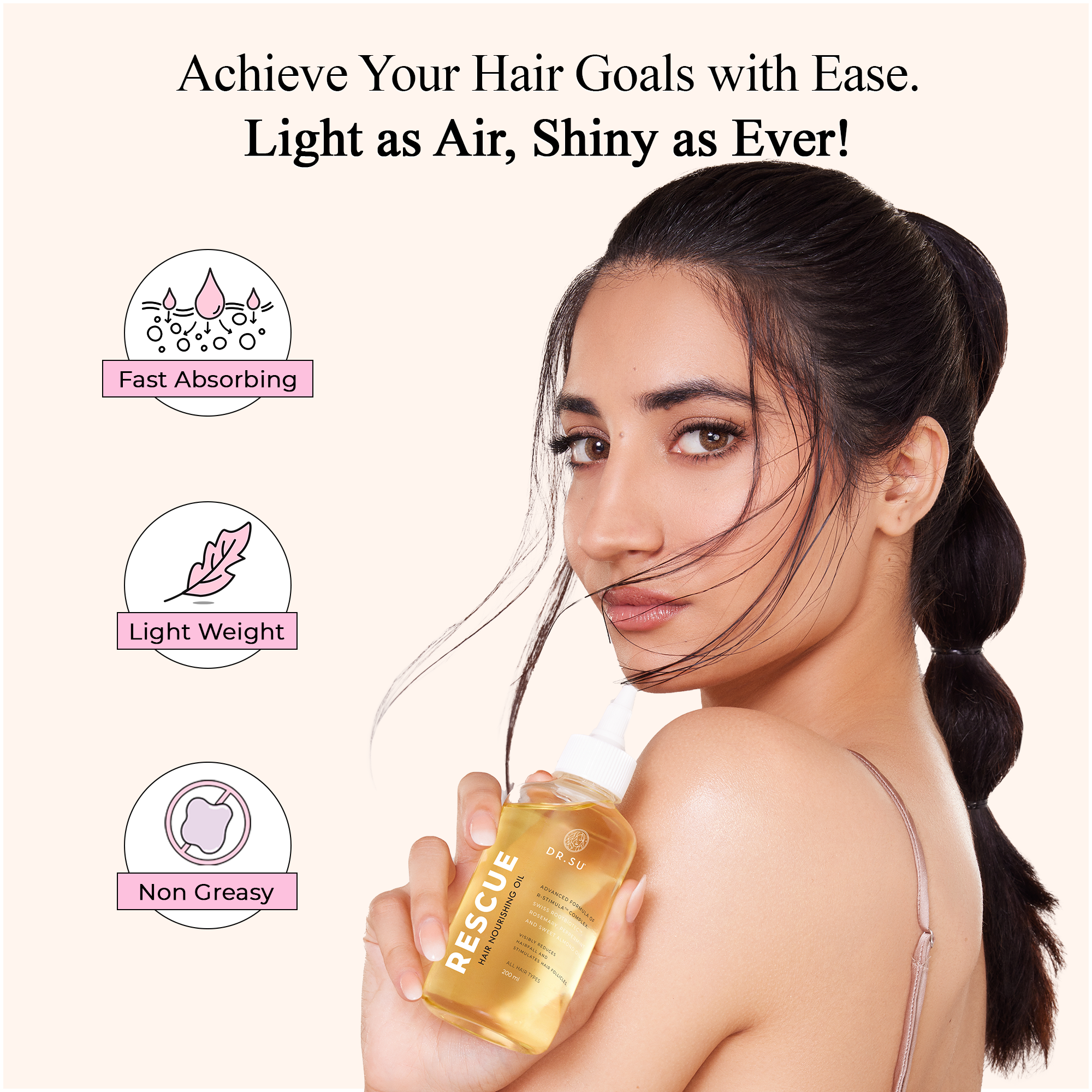 Dr. Su Rescue Hair Nourishing Oil