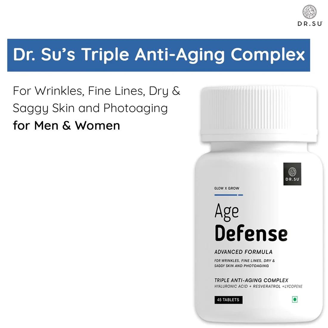 Dr. Su Age Defense (45 Servings) - Dr. Su Formulations