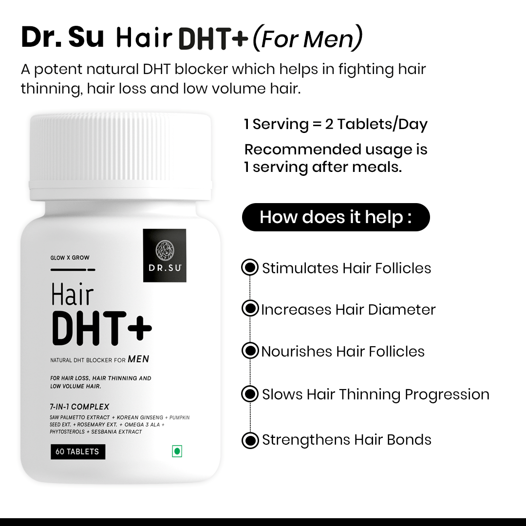 Dr. Su Hair Boost+ Combo For Men - Dr. Su Formulations